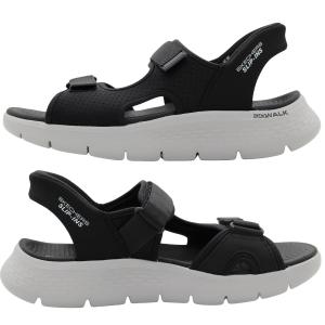 スケッチャーズ メンズ サンダル 靴 黒 ブラ...の詳細画像2