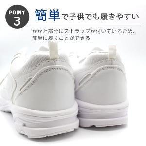 スニーカー レディース メンズ ホワイト 靴 ...の詳細画像4