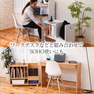 ランドセルラック 幅80 高さ62.5 奥行3...の詳細画像2
