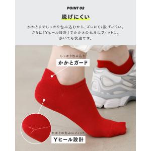 レディース 靴下 靴下屋 スニーカーガード 無...の詳細画像3