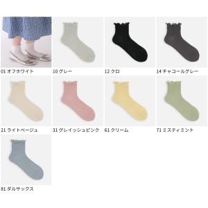 レディース 靴下 靴下屋 New 麻 ガーゼ調...の詳細画像1