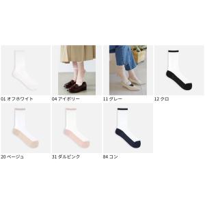 レディース 靴下 靴下屋 足ベール クリア タ...の詳細画像2