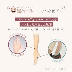 靴下屋 足ベール ハイソックス タイプ ストッ...の詳細画像3