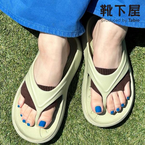 レディース 靴下 靴下屋 小指 穴あき トング タビオ 日本製