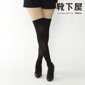 レディース 靴下 靴下屋 60デニールニーハイソックス
