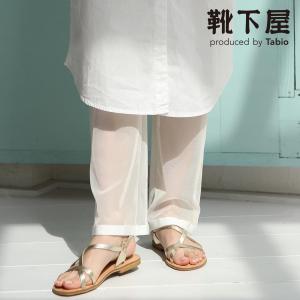 レディース 靴下 靴下屋 縫製チュールパンツレギンス タビオ｜kutsusitaya