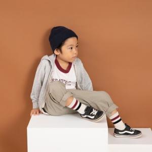 キッズ 靴下 靴下屋 2本ラインショートソック...の詳細画像2