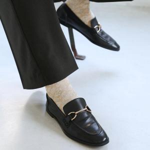 レディース 靴下 Tabio 花と実 フロート...の詳細画像3