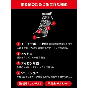 メンズ 靴下 TABIO SPORTS レーシ...の詳細画像4