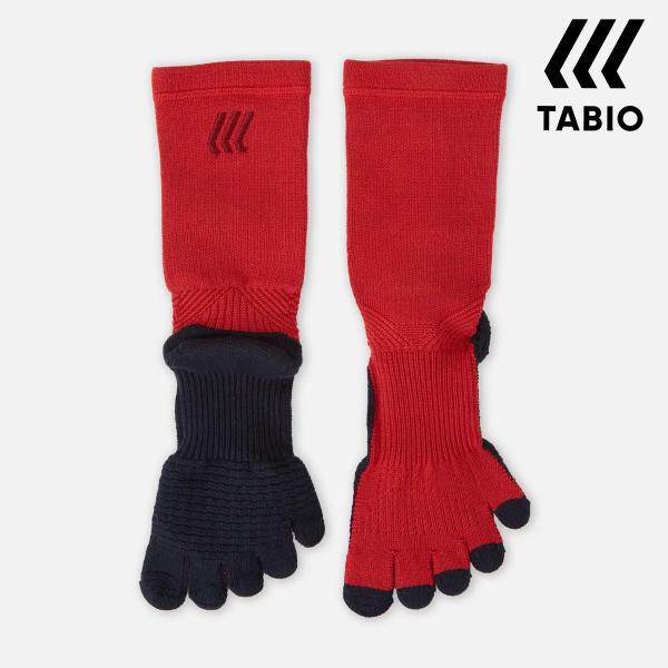 メンズ 靴下 TABIO SPORTS バスケットボール 五本指クルー 27〜29cm Lサイズ 靴...