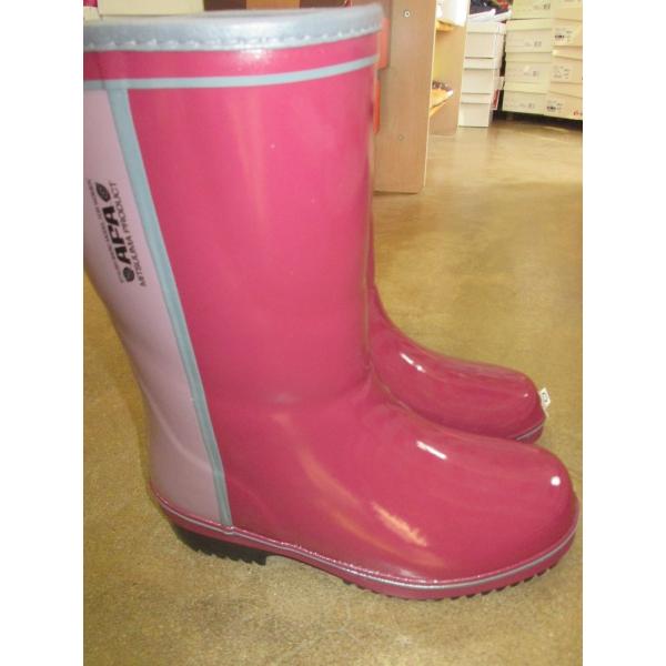 レディース　ブーツ　防寒　防滑　長靴　ミツウマ　エーファ　Ｎｏ．３３ＭＵＣＥＳ　プラム　紺　レーズン...