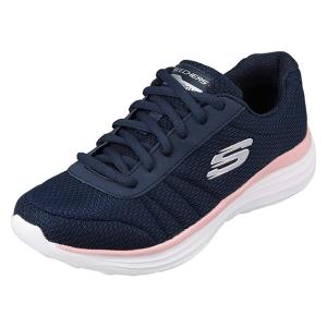 SKECHERS [スケッチャーズ][レディース] LOW KEY-ALL JOY 88888078-NVPK ネイビー/ピンク｜kutu-matuya