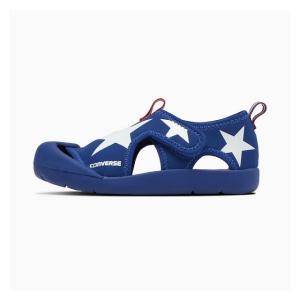 CONVERSE [コンバ―ス][キッズサンダル] KID'S CVSTAR SANDAL キッズ ＣＶスター サンダル 37302291 ネイビー/トリコ｜kutu-matuya