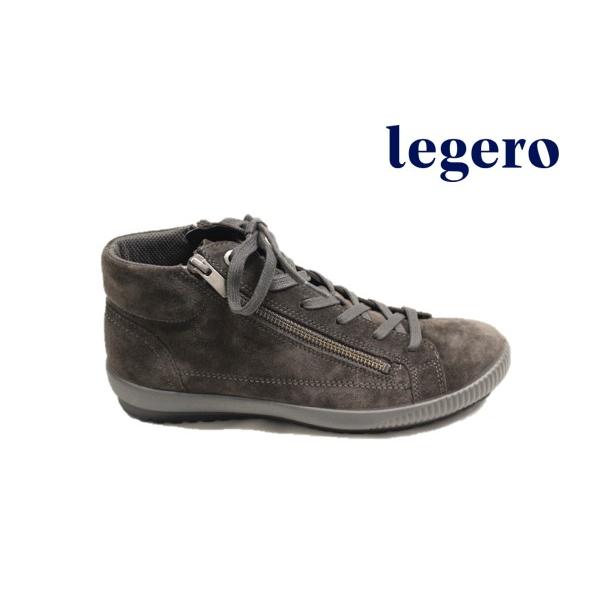 スニーカー ハイカット レディース おしゃれ ファスナー 靴 本革 ヌバック ブランド legero...