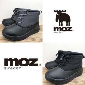 moz モズ 防寒 ブーツ ビーンブーツ 秋冬 撥水 防滑 メンズ