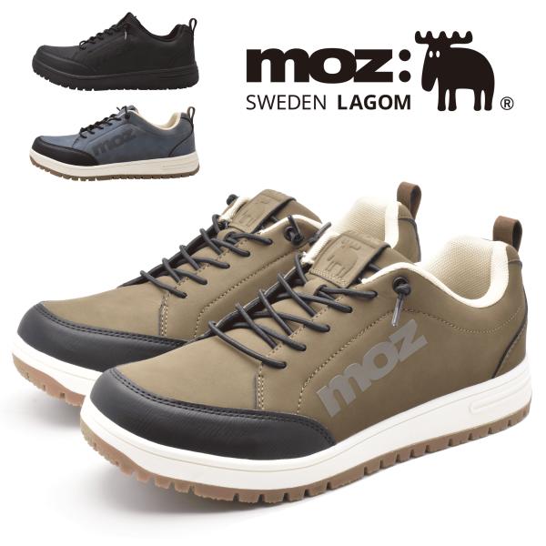 モズ メンズスノーシューズ 防滑 防水 防寒 ゴムレース ブラック ネイビー カーキ 紳士靴 moz...