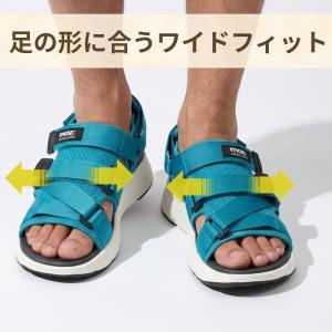 moz スポーツサンダル メンズ 3点ベルト ...の詳細画像5