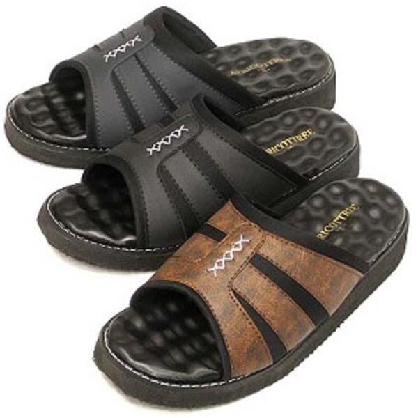 メンズサンダル　凹凸クッション　軽量　No.9100　ベランダ　庭　軒先　つっかけ　外出