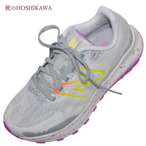 New Balance WTNTR ニューバランス トレイルランニングシューズ 22.5cm〜25.5cm 2E グレー/ローズ レースアップ 運動靴｜kutunohoshikawa