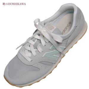 New Balance WL373 TK2 ニューバランス ウォーキングシューズ 21.5cm〜25cm D レースアップ レディース グレー 合皮｜kutunohoshikawa