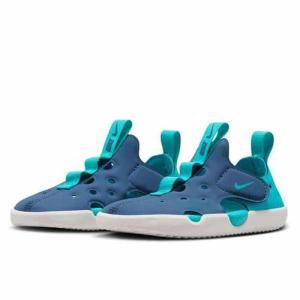 ナイキ NIKE キッズ サンダル シューズ サンレイ プロテクト4 PS ブルー SUNRAY PROTECT4 PS ジュニア 子供　HF6277-401