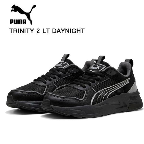 プーマ レディース スニーカー トリニティ2 LT デイナイト ブラック PUMA TRINITY ...