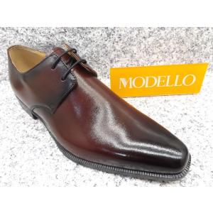 MODELLO モデロ　DM9003 バーガンディ│ メンズ 革靴 ビジネスシューズ 24.0cm-...