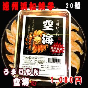 空海「遠州浜松餃子」20個入り　【味タイプ：ノーマル】