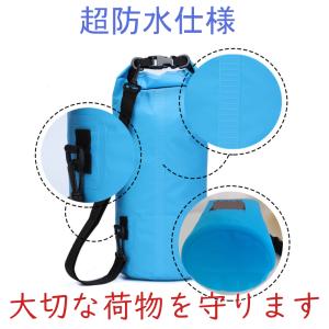 防水バッグ 5L ドライバッグ コンパクト バ...の詳細画像5