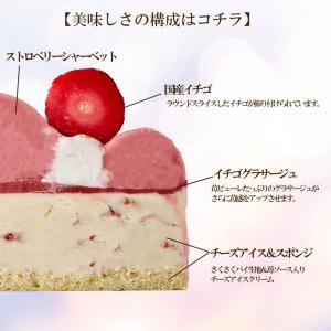 アイスケーキ ベリー ストロベリー チーズ パ...の詳細画像2