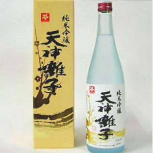 祝い酒 天神囃子 てんじんばやし(純米吟醸酒)化粧箱入1800ml