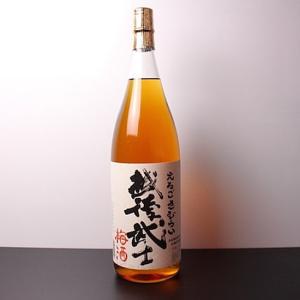 梅酒 さむらい梅酒 越後武士 日本酒仕込み 720ｍｌ 南高梅 さむらい梅酒 日本酒 で醸した梅酒｜kuwaharasyoten