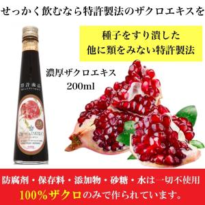 ザクロ　ざくろジュース　ザクロエキス　200ml　お試し