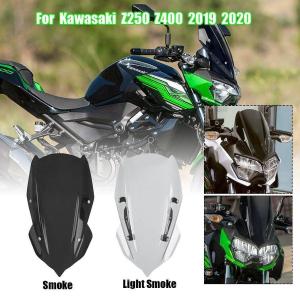 バイク スクリーン ウインドスクリーン ディフレクター ロングタイプ カワサキ Z250 Z400 2019-2022