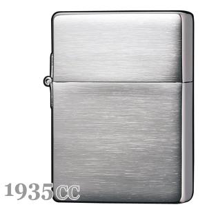 ZIPPO ジッポー 1935CC クロームサテーナ/ハンドバフ仕上げ 1935レプリカ線なしタイプ ジッポーライター ジッポーオイルライター zippo