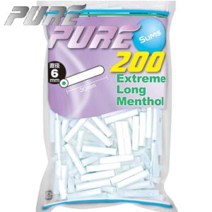 LARK アウトドアチェア FILTER EXTRA LONG　タバコ PURE ピュア フィルター スリム エクストリームロング メンソール 200