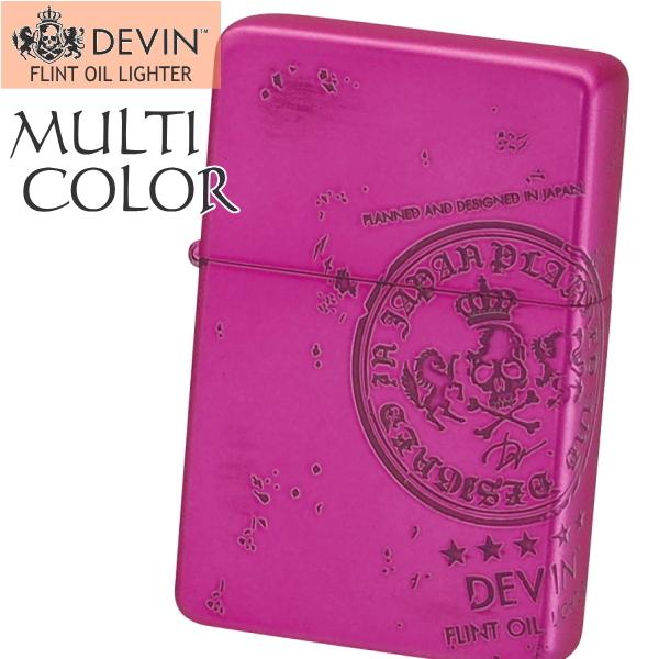 DEVIN デヴィン オイルライター マルチカラー MLT-PU マットクリアパープル オイルライタ...