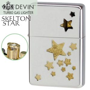 ライテック DEVIN ガスライター スケルトンガン ターボフレーム ガン痕