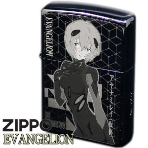 ZIPPO ライター ジッポー エヴァンゲリオン 新劇場版 アヤナミレイ ver2 ブラックチタンコーティング EVANGELION エヴァンゲリヲン アニメ キャラクターの商品画像