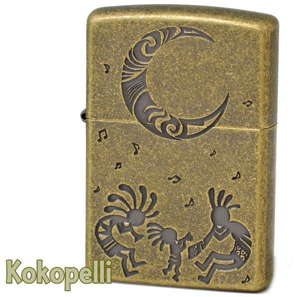 ZIPPO ジッポー ココペリ (B)BS ブラスバレル 1201S611 ジッポーライター オイル...