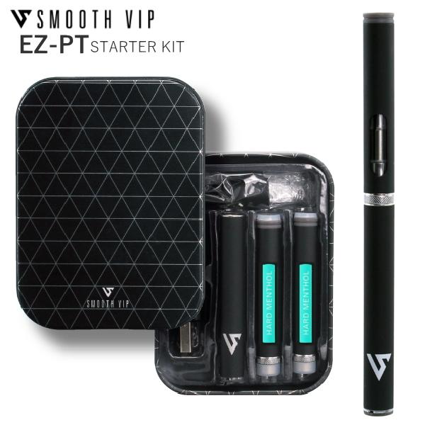 スムースビップ EZ-PT イージープラチナム VAPE 電子タバコ スターターキット 充電式 簡単