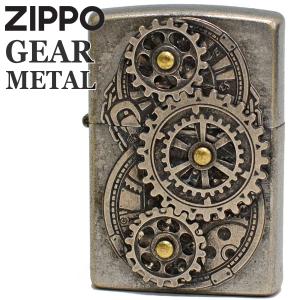 ZIPPO（ジッポー） ZG-BB ギアメタル ブラスバレル 可動式歯車