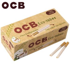 OCB ナチュラルチューブ フィルター付き さや紙 250本入 チュービング用さや紙 柘製作所 78853