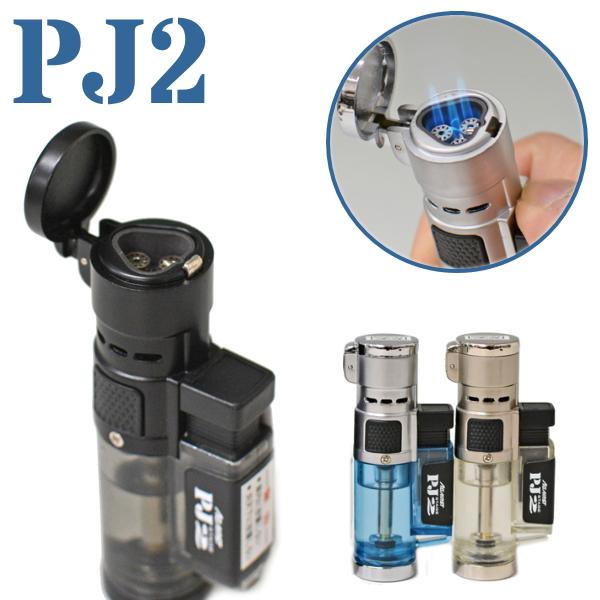 ツインライト PJ2 ニューパワージェット 全3色 ガス注入式 ターボライター 単品販売