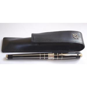 エステーデュポン 廃盤商品 クラシック2 黒純正漆 万年筆 41274N