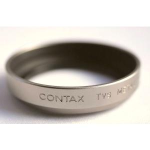 Contax コンタックス 純正 TVS メタルフード(極美品)