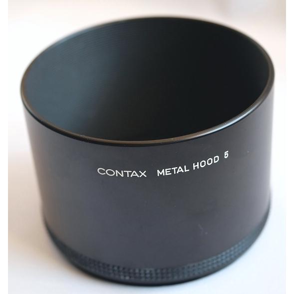 Contax コンタックス 純正 Metal Hood ５(超美品中古)