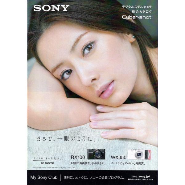 Sony ソニー Cyber-shot 総合カタログ  &apos;14.3(未使用美品)