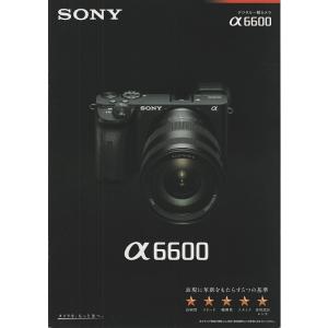 Sony ソニー α6600  の カタログ /&apos;20.4(未使用美品)