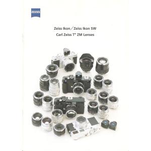 ツアイス ZEISS Ikon SW/Carl Zeiss T*ZMレンズ  の カタログ(未使用美...